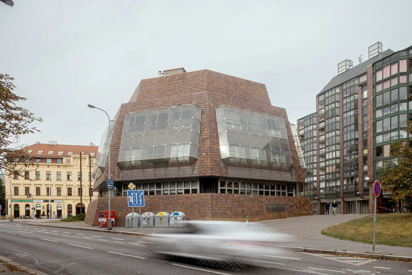 Prague's Smíchov district bank